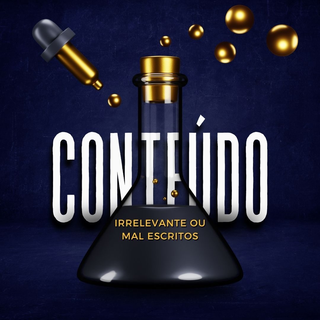 Conteudo mal feito ouirrelevante